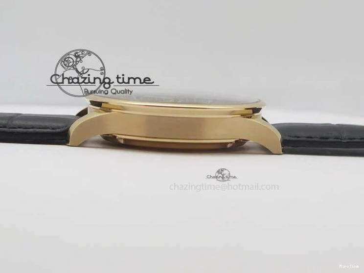 MIROTIME 0214 Portuguese Chrono RG IW371415 ZF 1:1 Best Edition Black Dial On Black Leather Strap A79350 (Slim Movement) FashionForward 7264